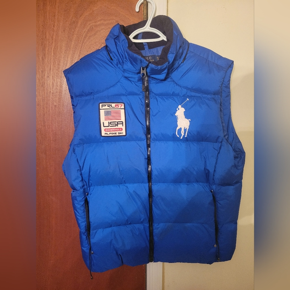 Polp Ralph Lauren Big Pony Hooded Vest XL